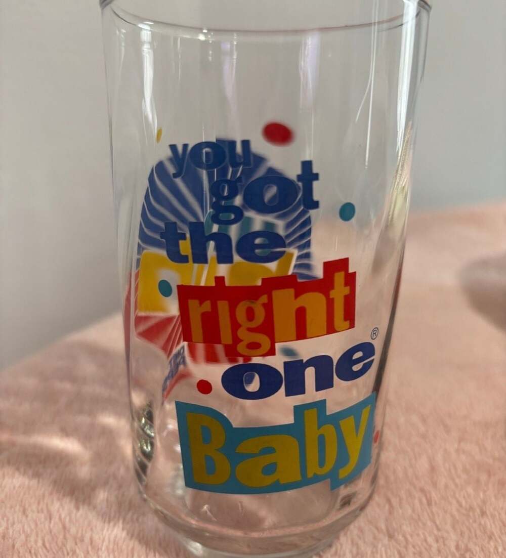 Vintage 1990s Diet Pepsi 'You Got The Right One Baby Uh Huh' Promotional Drinkin